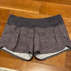 Women's Heather Gray Athletic Shorts